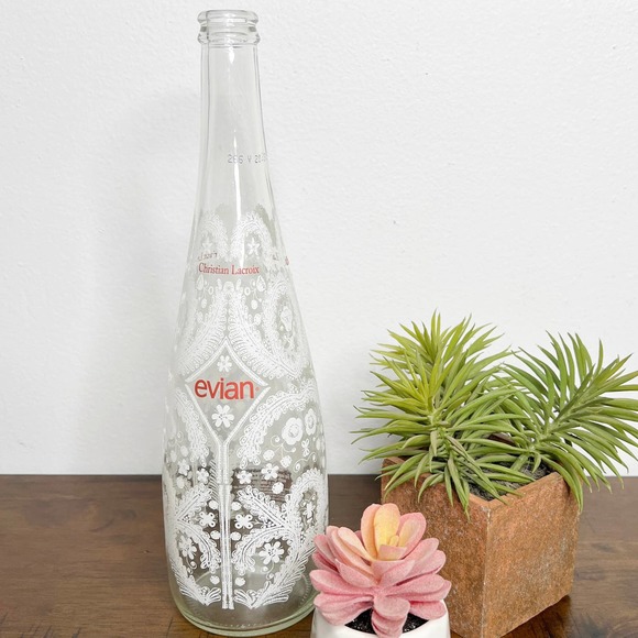 Christian Lacroix Accents 208 Evian Christian Lacroix Glass Bottle